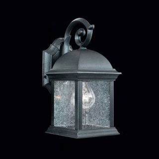 Thomas Lighting Calais Small Outdoor Sconce Lamp in Matte Black