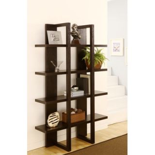 Hokku Designs Zev Bookcase/Display Stand in Matte Black