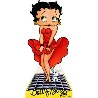 Graphics Betty Boop White Dress Life Size Cardboard Stand Up   #173