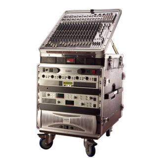 Gator Cases Pop Up Console Audio Rack   GRC PU BLK
