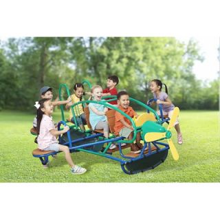 Swing Town Airplane Double Teeter Totter