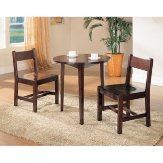 InRoom Designs Wood Dining Table   D1070 04