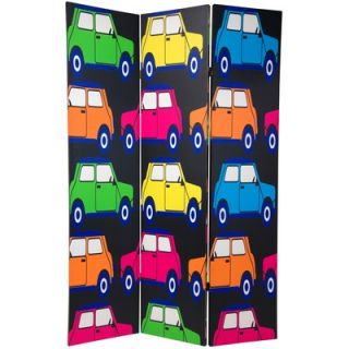 Double Sided Colorful Cars Room Divider   CAN CAR2
