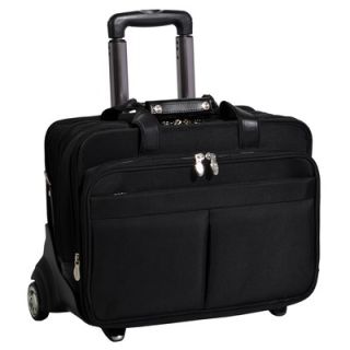 McKlein USA R Series Roosevelt Leather 2 in 1 Removable Wheeled Case