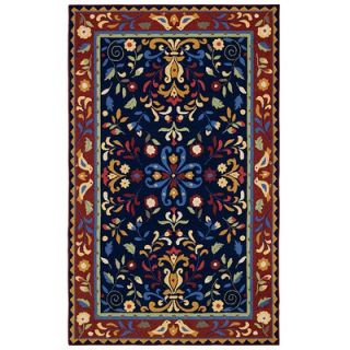 Capel Amish Country Navy Rug   6040 450