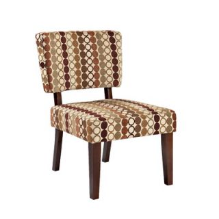 Linon Taylor Fabric Slipper Chair   36080RNG 01 KD U