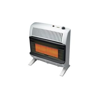 30000 BTU Natural Gas Radiant Vent Free Wall Mount Heater
