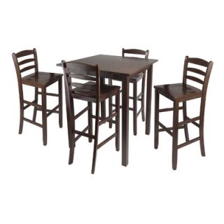 Winsome Parkland 5 Piece Counter Height Dining Set