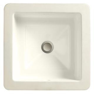 Porcher Marquee Square Large Undermount Bathroom Sink   12040 00