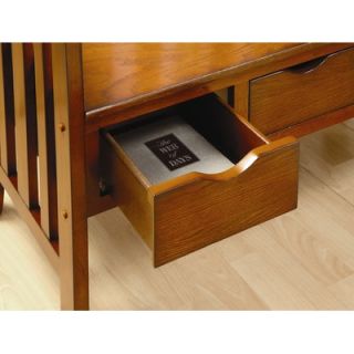 Hokku Designs Crest Solid Wood Entryway Storage Bench   JEG CO74