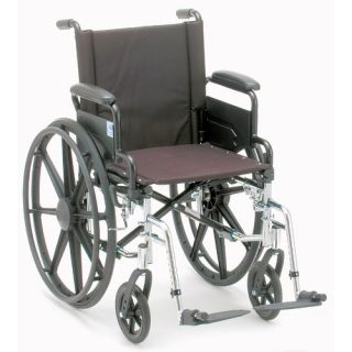 Lightweight Wheelchair with Detachable Arm, Swing Away Footrest, and
