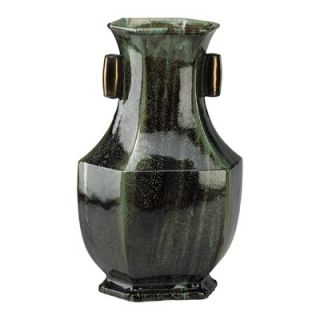 Cyan Design Large Augusta Vase in Jade and Brown