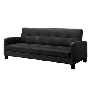 Dorel Home Products Delaney Leather Sleeper Sofa  