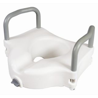Carex Raised Toilet Seat with Arms   B31877