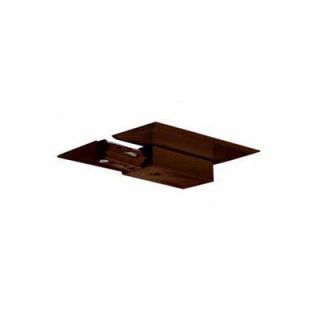 Nuvo Lighting Track Light Live End and Canopy in Brown
