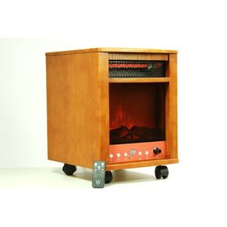 Dr. Infrared heater Infrared Heater Fireplace 1500W with Dual Heating