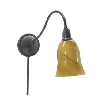 House of Troy Hyde Park Swing Arm Wall Lamp in Oil Rubbed Bronze