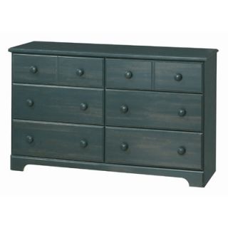 South Shore Provincetown 6 Drawer Double Dresser   3294 027