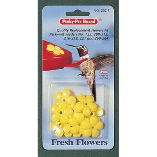 Perky Pet Small Hummingbird Feeder Flowers in Yellow