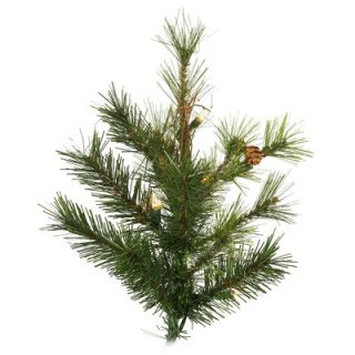 Vickerman Mixed Country Pine 7.5 Artificial Christmas Tree with Clear