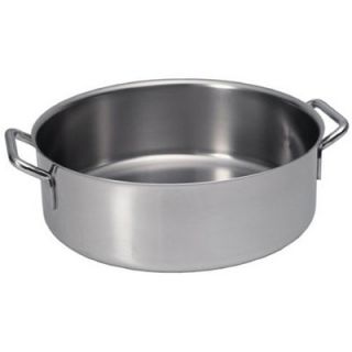 Frieling Sitram Catering Stainless Steel Round Rondeau Casserole