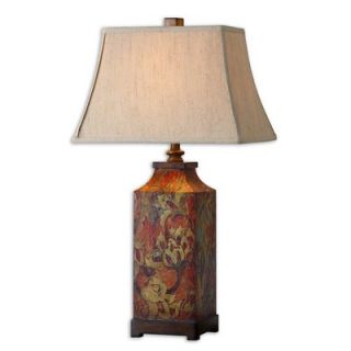 Uttermost Colorful Flowers One Light Lamp