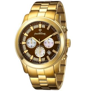 Mens Delano Watch in Gold with Brown Dial   JB 6218 G