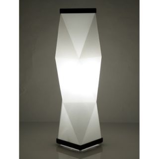 Roland Simmons Trovato Diamond Table Lamp in White   TD26 / TD35