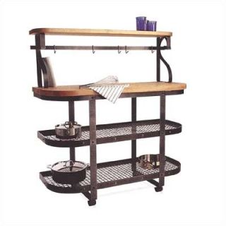 Eagle Industries American Premier Kitchen Island with Granite Top