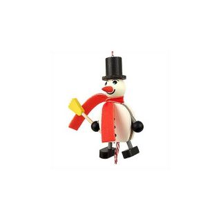Alexander Taron Wooden Snowman Jumping Jack Toy  