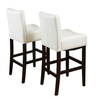 Home Loft Concept Classic Leather Bar Stool (Set of 2)   346243 /