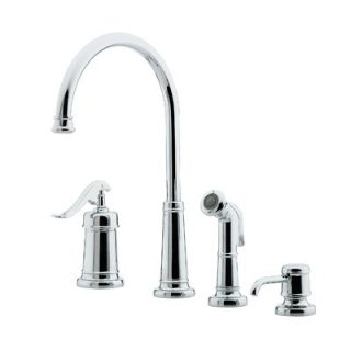 Price Pfister Ashfield One Handle Kitchen Faucet with Sidespray and