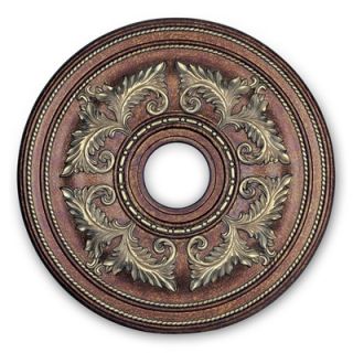 Livex Lighting Ceiling Medallion in Palacial Bronze with Gilded