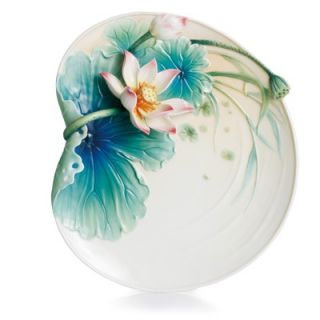 Franz Collection Peaceful Lotus Dessert Plate