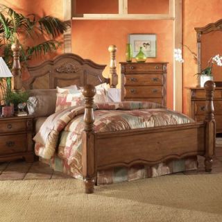 Rustic Cedar Canopy Four Poster Bed