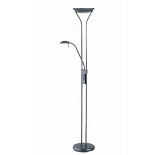 Lite Source Duality Reading Light and Torchiere Floor Lamp Combination