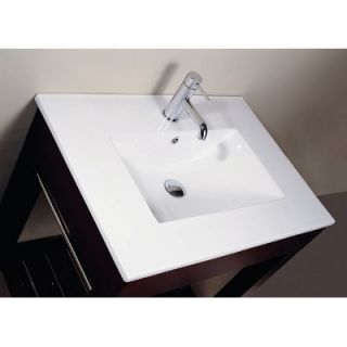 Avanity Vitreous China Top with Rectangular Bowl