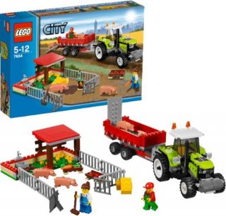 Lego City 7684 Pig Farm Tractor New SEALED Sold Out Retired Great Gift