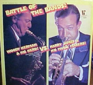 Woody Herman Harry James LP Battle of The Bands
