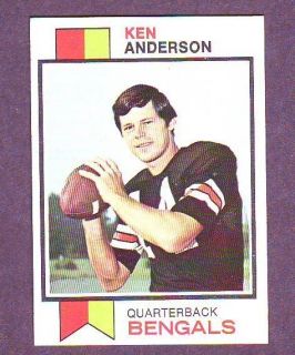 1973 Topps Football Ken Anderson RC 34