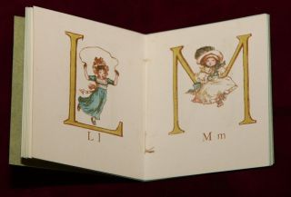 Exrare Kate Greenaway 1885 1st Edn Alphabet ABC Amazing Condition