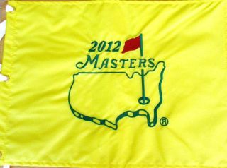 2012 Augusta National Masters Golf Pin Flag