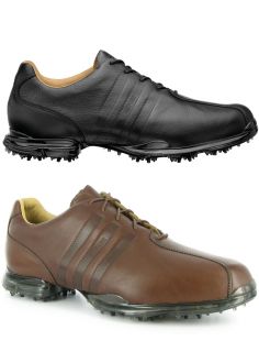 New Adidas adiPURE Z Brown Leather Golf Shoes Mens 12 Medium