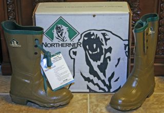 INSULATED RUBBER BOOTS BY NORTHERNER SZ 4 NARROW STYLE 25802