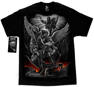 DGA David Gonzalez Art  Archangel  Shirt Black Various Sizes