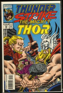 Thunder Strike Mighty Thor Spinoff Marvel Comics Lot