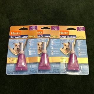 Hartz Ultra Guard Pro Flea and Tick drops for dogs 31 60 lbs. 3 months