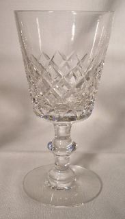 Hawkes Crystal Thames Pattern Water Goblet Stem 7334