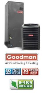 Ton 14 SEER Goodman Air Conditioning System GSX130301 AVPTC18301