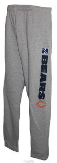 Chicago Bears NFL Grey sweat Pants PJ Lounge Pants w Pockets M L XL